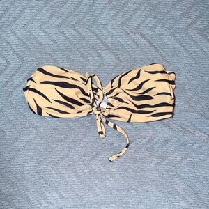 Animal Print Bandeau Top
